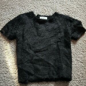 Cotton candy LA black top S/M